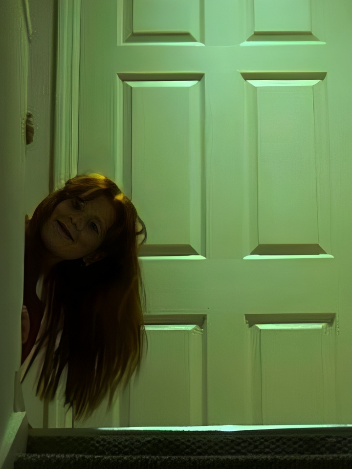 Ela foi seguida até em casa por algo estranho... #viral_video #filmes #filmesdeterror #curtametragem