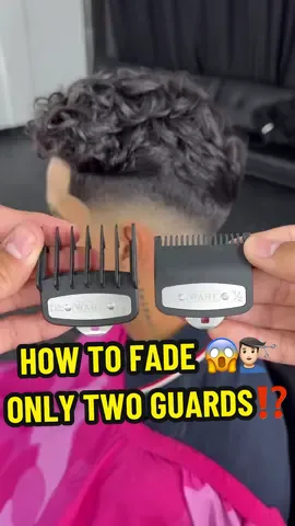 How to FADE⁉️ Using only TWO GUARDS 😱💇🏻‍♂️ Comment “LEARN” for the Full Tutorial 💈    Barber 📲 @isaacfadezzz ##barber##barberlife##fade##howtofade##barbertok##taperfade##midfade##lowfade##skinfade##barbering##haircut##hairtutorial##hairtok##hairstyle##hairstylist##menshair##hairtransformation##beforeandafter##transformation##burstfade##behindthechair##barbertutorial##LearnOnTikTok##viralhaircut##fyp##trendingnow##viralvideo##asmr##asmrvideo#beauty 