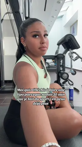 Non en vrai je vais aller faire du pilate pour de vrai !