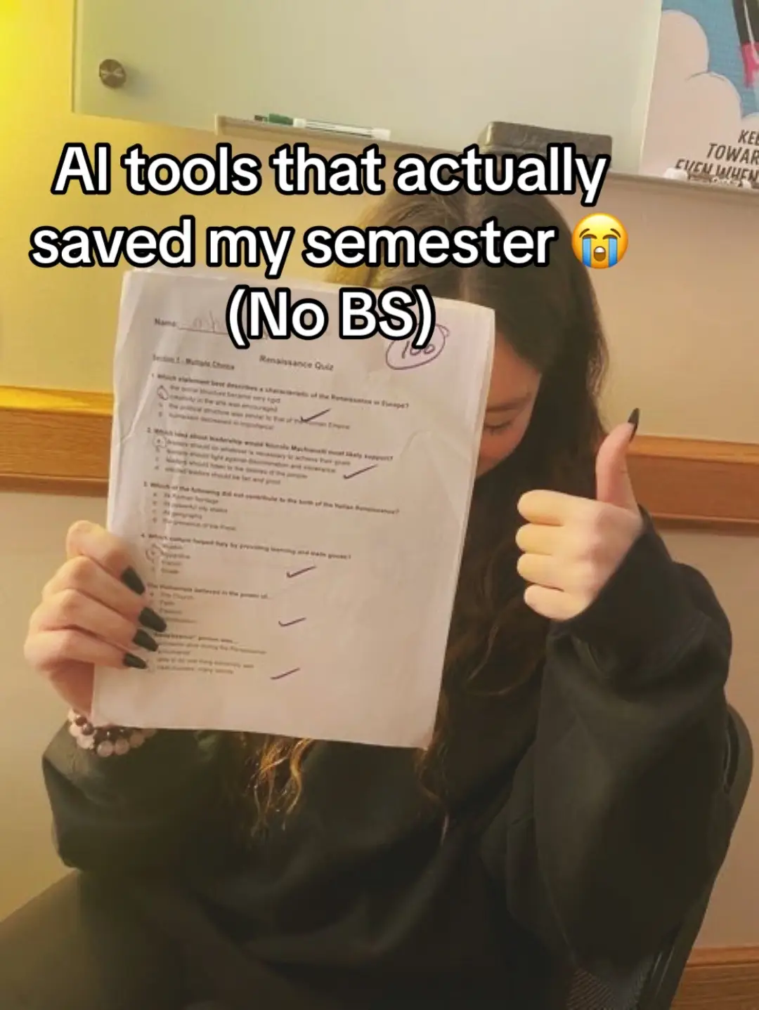 I was DONE…. AI saved me at my worst 😭😭  #aitool #chatgpt #lovableai #student #semester #finalsweek #studyhacks 