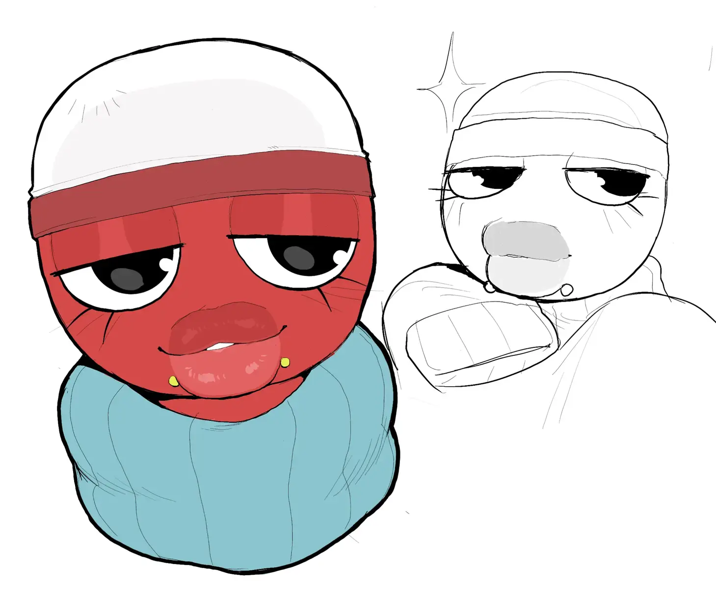 I WILL spread my fat lip propaganda  #dandysworldart #dandysworld #robloxart #roblox #gigidandy #gigi