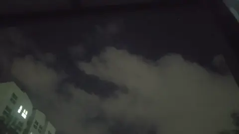 구름도 집에 가는 길. 잘 자