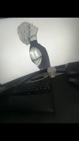 musty mousepad . . . . . #arima #techtok #anime #aura #kishoarima #kisho #arimakisho #pc #pcgaming #keyboard #livephotos #mouse 