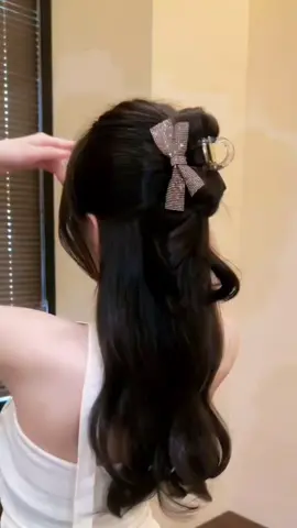 Kẹp nơ đá #keptocxinhxinh🎀 #keptochanquoc #phụkiện #dexuatxuhuong #keptoc #xuhuong 