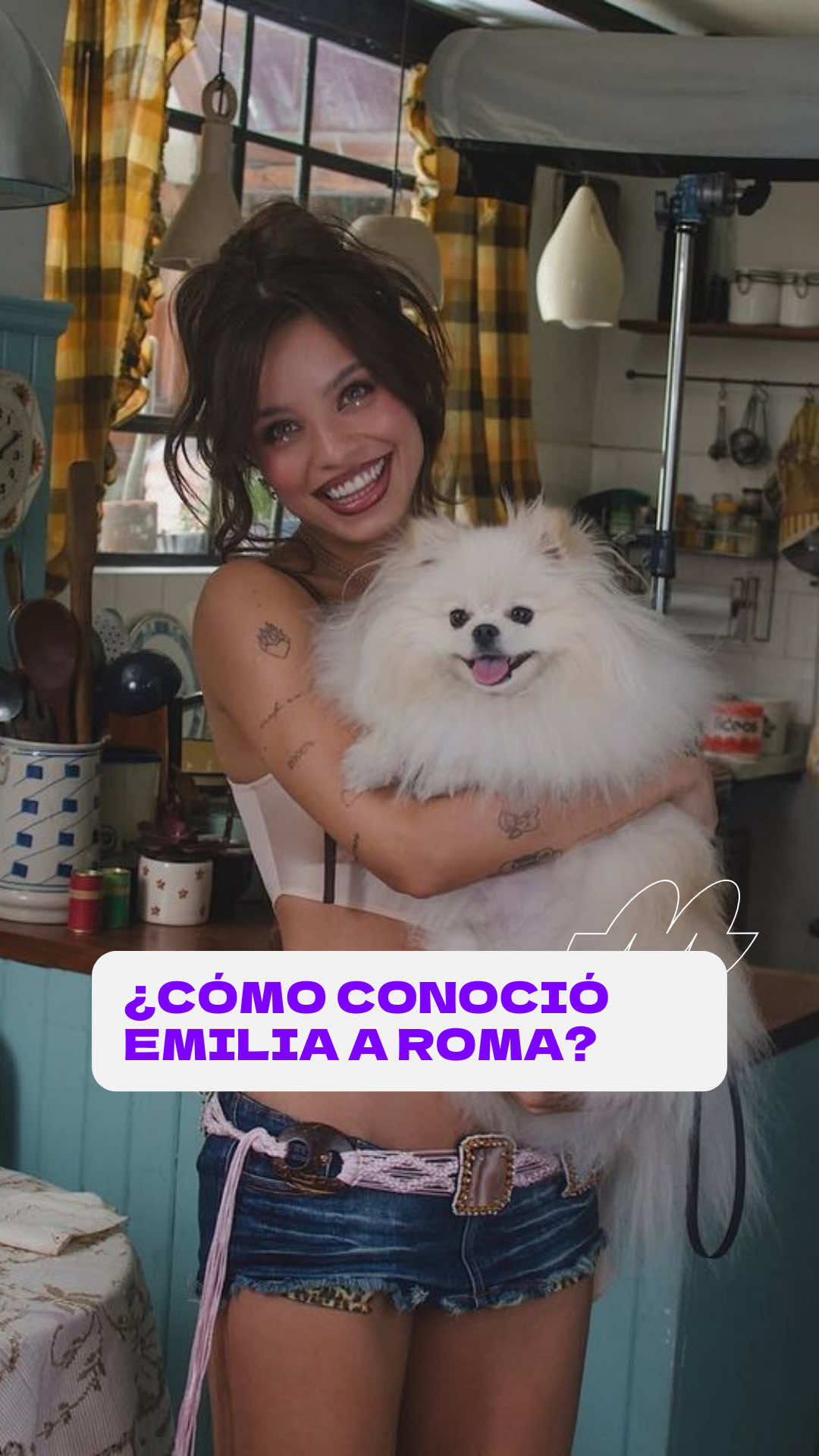 ¡Amamos a #Emilia y Roma! 🥹💖 👉 La cantante charló con @gqmexico y contó cómo fue el momento en el que adoptó a su perrita ✨