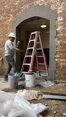 Aún falta el color #stucco #construction #elchalandelcerro #aprendiz 