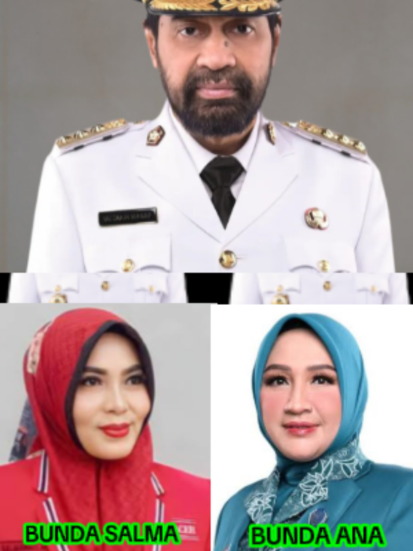 DUO FIRST LADY ACEH SIAPA YANG PALING BERPENGARUH.? #mualem #bundasalma #bundaana #gubernuraceh 