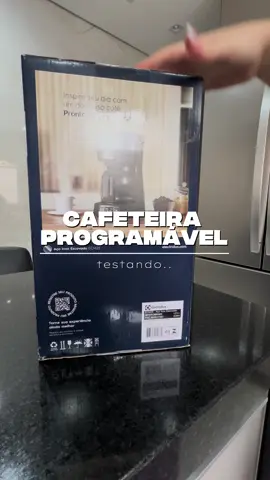 Cafeteira Programável ☕️🤎✨ #coffe #cafeteiraprogramavel #electolux #dicas #achadinhos #achadinhosdashopee #Vlog #comprinhas 