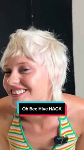 Not your average dry shampoo moment... Our Creative Director Philip Downing just flipped the script on how to use Oh Bee Hive - and yep, we're obsessed. Think texture, grit, and actual style (not just a quick fix). Dry Shampoo is having its main character moment this festival season. #bedheadbytigi #dryshampoo #texture #hairstyles #festival