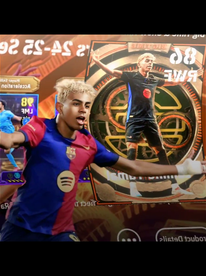 BIGTIME LAMINE YAMAL #efootball #lamineyamal 