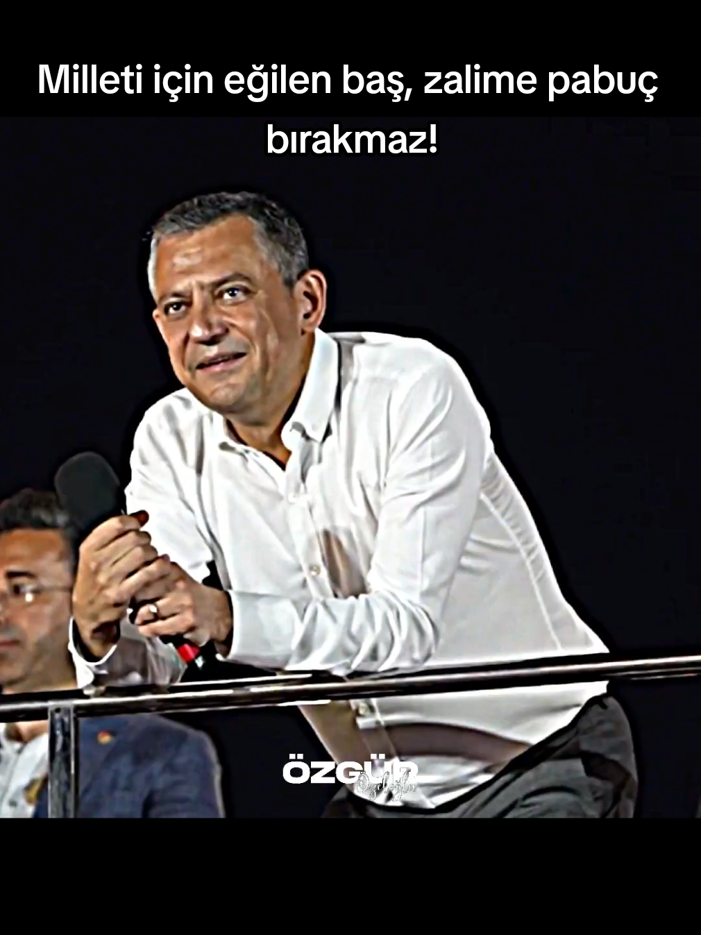 Milleti için eğilen baş, zalime pabuç bırakmaz!  #özgürözel #core #komik #ekremimamoglu #sinirli #edit #keşfet #trendingsong 