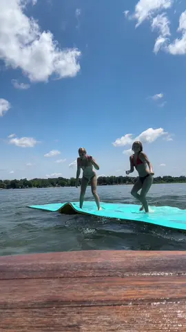 we are 18 tiktok #fyp #lake #water #lakeday #tanning #Summer #funny #trending #viral #blowup #bestfriend #18yearsolold⚠️ #fakebody 