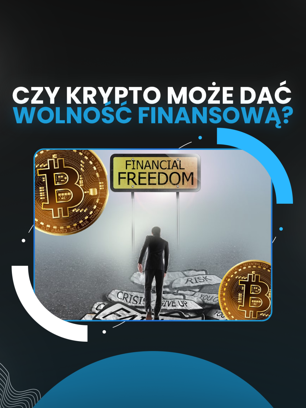 🟤CZY KRYPTO MOŻE DAĆ WOLNOŚĆ FINANSOWĄ #kryptowaluty #krypto #inwestycje 