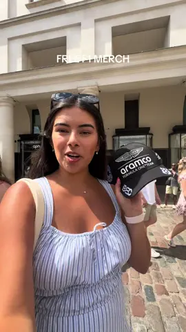 go get your free hats and stickers !! covent garden 📍 #astonmartin 
