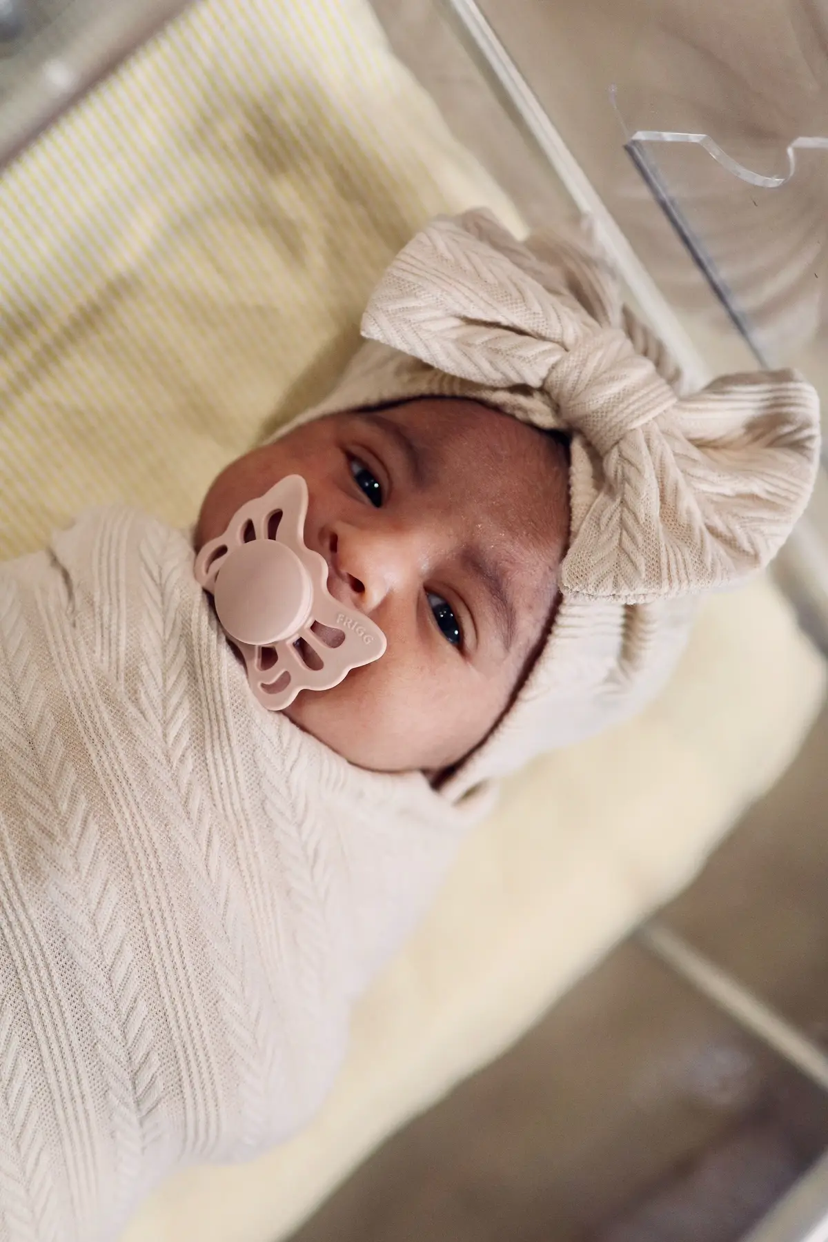 It’s officially been one week since your arrival and we’re still over the moon 🌙 🩷 🥹our sweet Campbell Brynn🎀🫧 #newbaby #babygirl #newarrival 