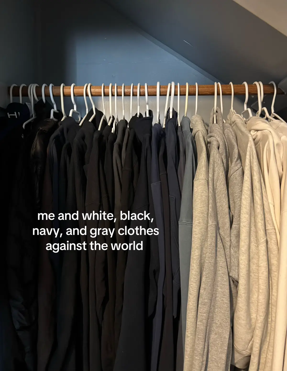 #clothes #sweatherweather #sweathers #blue #white #black #gray #navy #clothesswap #fyp #relatable #real #foryoupage 