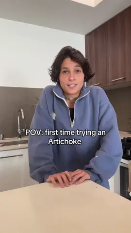 Gabi vs Artichoke #tryingnewfoods 