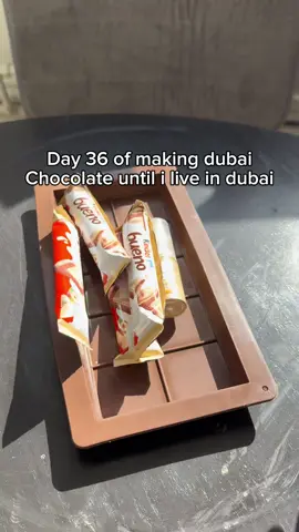 Day 36 of making Dubai Chocolate 🍫 this was so much fun #dubai #chocolate #dubaichocolate #day1 