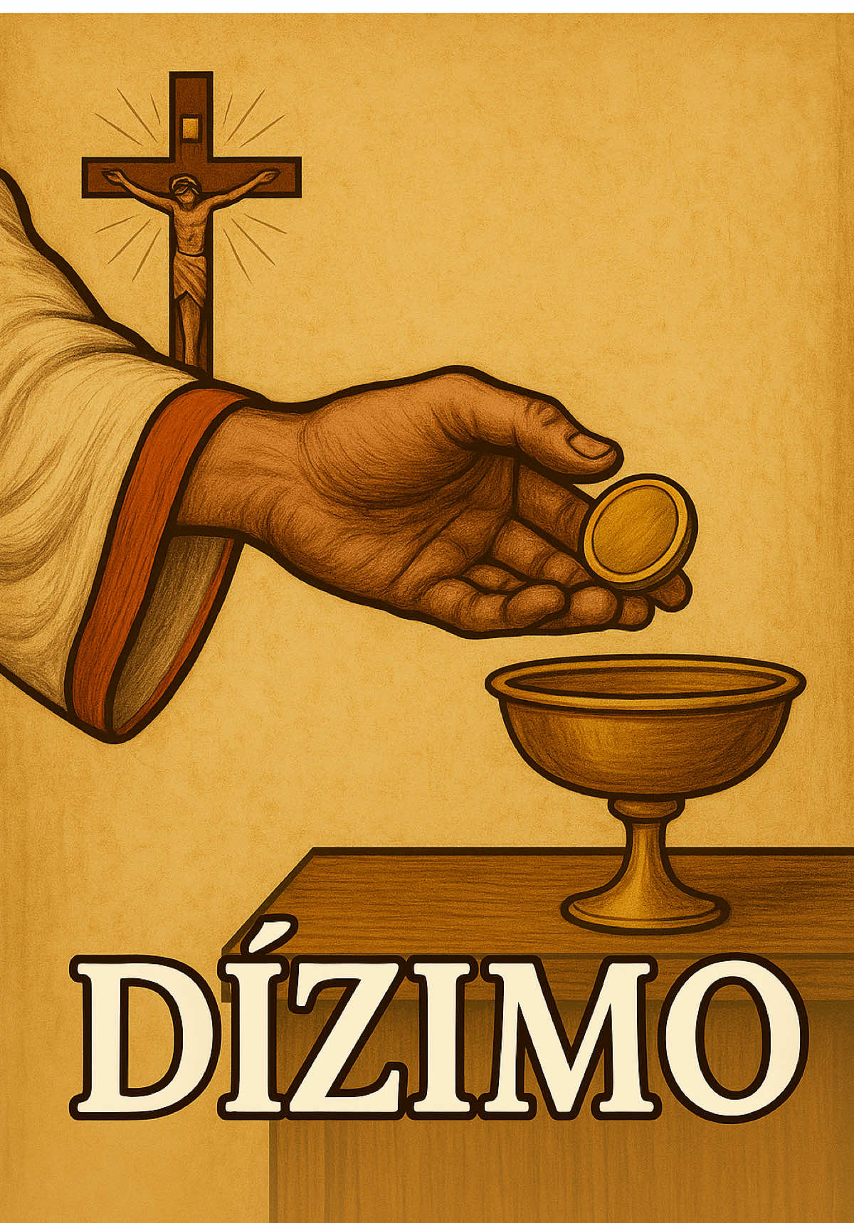 Dízimo é um ato de amor. Ajude a missão da Igreja ❤️🙏 . . . #catolicos #catolicostiktok #igrejacatolica #fecatolica #catequese #cristao #jesus #jesuscristo #cristo #dízimo #pastoraldodízimo #dizimo 