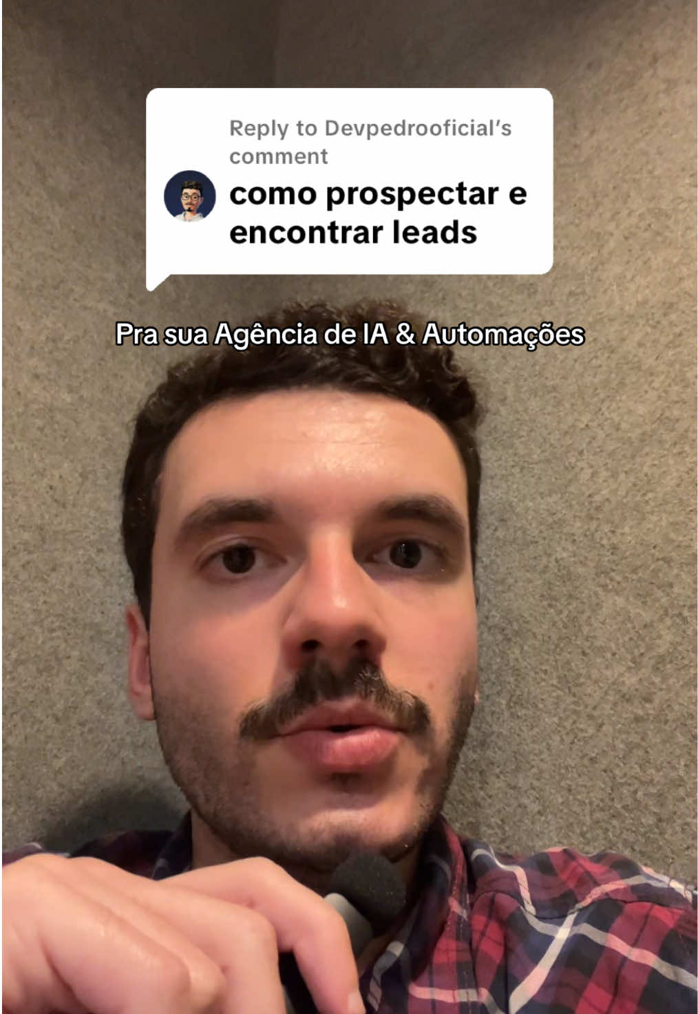 Replying to @Devpedrooficial 3 formas de prospectar / encontrar leads pra sua Agência de IA & Automações  #ia #aiagency 