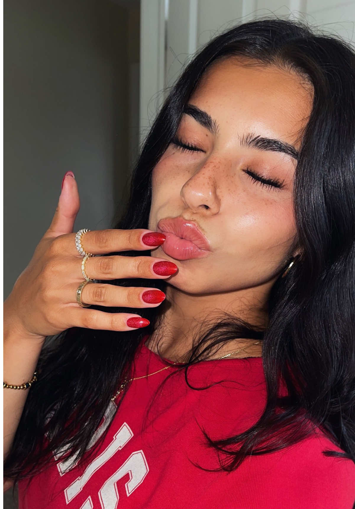 Nail day 😍💋♥️🌹🍓🍒