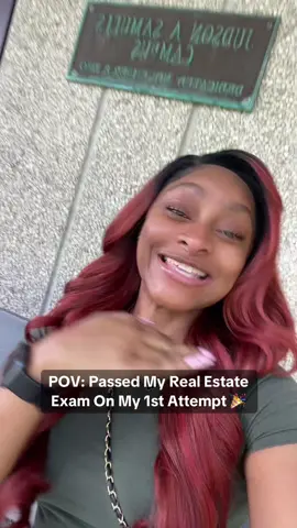 Passed my Real Estate Exam on the First Try 🥰🙌🏽 Preparation Tools: @PrepAgent  #realestate #realestateexam #realestateagent #realestatetiktok #flrealtor #flrealestate #prepagent 