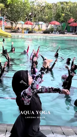 Bersama ikhtiar utk sehat - 🧘‍♀️💦#aquayoga #wateryoga #aquayogaclass #wateryogaclas #wateryogaclas #terapiair #senamair #yogaair #kebugarantubuh #senamair #fypシ゚ #fypシ゚viral🖤 #fypシ゚viral🖤tiktok #fyppppppppppppppppppppppp #fyp 