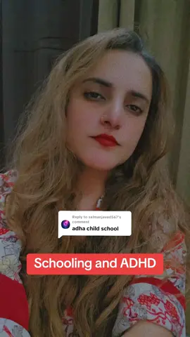 Replying to @salmanjaved567 School life of ADHD   | Maidah Khan | Child Clinical Psychological | ABA Therapist | RBT Certified |  #clinicalpsychologist #MentalHealth #mentalwellness #parentalcounselling #speechdisorders #learningdisability #parenting #cerebralpalsy #autismawareness #adhd #downsyndrome #intellectualdisabilities  #maidahkhan 