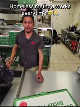 feed the homeless prank lol #pizza #prank #fyp