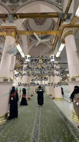اللهم لاتحرم مشتاقاً  #اكسبلورexplore #foryou #مالي_خلق_احط_هاشتاقات🧢😂 #viral #explore #الروضة_الشريفة #المدينة 
