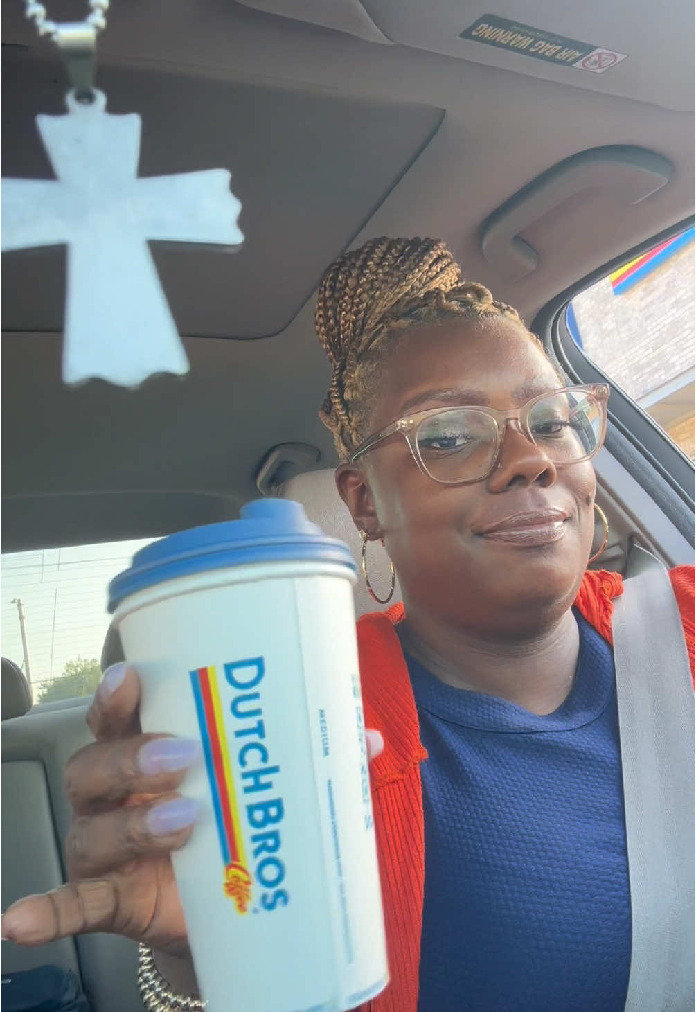 On my way to that place 🙄…but first let me stop & get something that will make me smile ☕️ #fyp #explore @Dutch Bros Coffee 