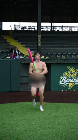 Stripped me down to my undies.. this is based on a true story! @Mark Smith #bananaball #baseball 
