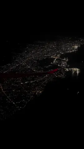 Night Flight Birds Eye View 🌃✈️ #traveltiktok #Cebu 