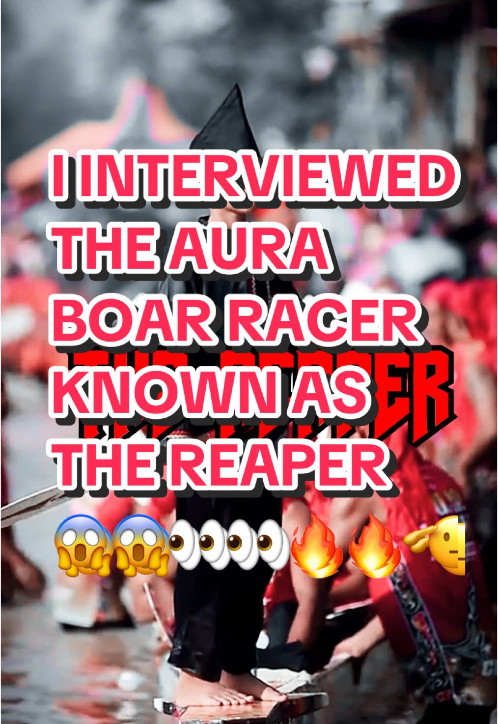 The REAPER’s FIRST INTERVIEW 😱👀  Follow For More Stories!!🫡 and thank you @KITA GROUP IDN for setting this up!! #thereaper #aura #aurafarming #indonesia #boat #boatracing #interview #trendingmemes #memes #explained #allhailbball 