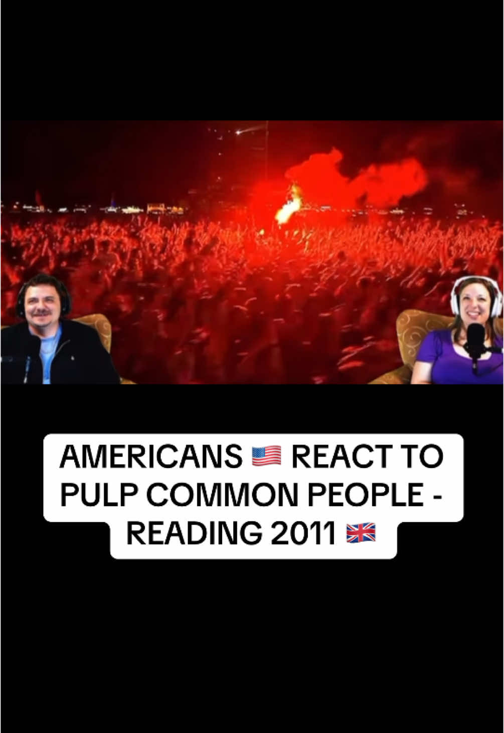 Americans hearing Common People by Pulp live at Reading for the first time — the moment that chorus hits, chills. 🇬🇧🔥  Clip From: Regenerationnationtv  #glasonbury #Pulp #CommonPeople #Britpop #UKVsUS #FirstReaction #LiveMusic #FestivalVibes