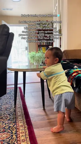 Time flies fast, and he is turning 1 year old next month , Looking for usable baby toys or gift ideas for him 💡🤔 #fyp #babycedric #babyboy #firsttimemom 