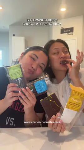This Dubai chocolate is a 10/10! If you don’t like your chocolate too sweet, Charlie’s Dubai chocolates are perfect for you!  Discount code : KIT15 #dubaichocolate #Foodie #mukbang #foodreview #snackreview #asmr #asmrsounds #fypシ 