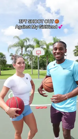 Should we run it back ? 🤔😂 #desandnaz #couples #relationshipgoals #basketball #girlhooper #loveandbasketball 