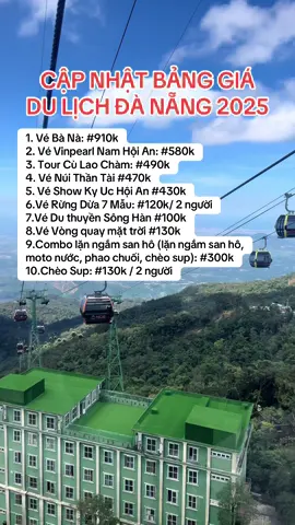 Mấy bà sắp đi Đà Nẵng lưu lại tham khảo nhé #danang #dulich #vietnam #fyp #rungduahoian #dulichhoian #banahills #hoian #cheosup #xuhuong #tourdanang #viraltiktok 
