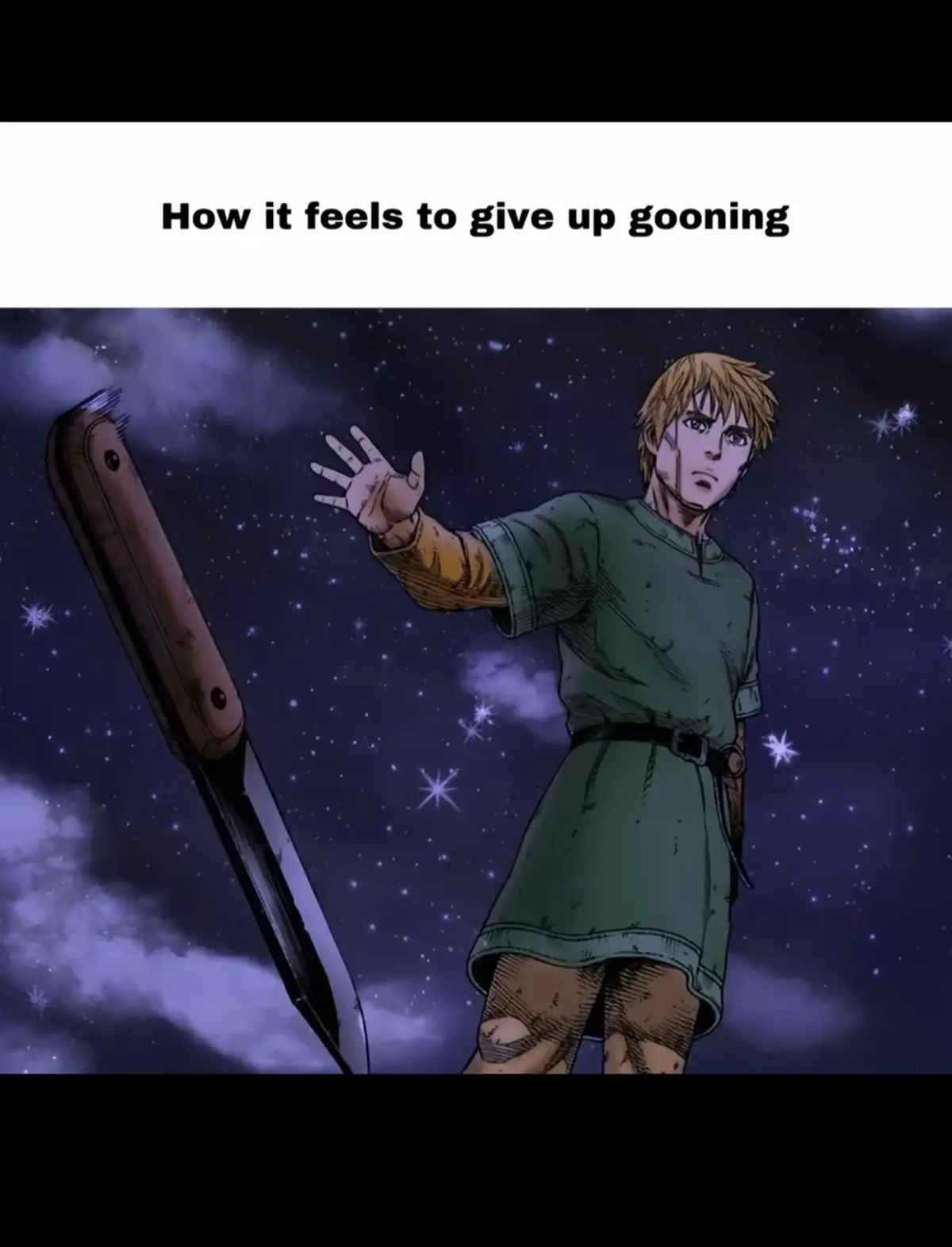 Stop gooning it kills your motivation #motivation #vinland #fyp #thorfinn #slideshow 