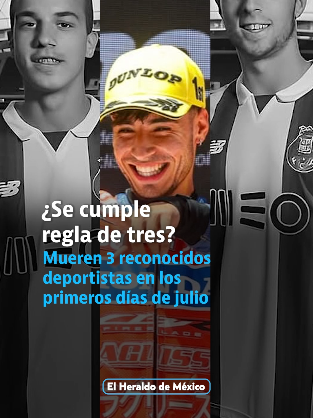 Este jueves 3 de julio, deportistas de talla internacional perdieron la vida y la gente se pregunta: ¿se cumplió la regla de 3? #diogojota #borjagomez #Andresilva