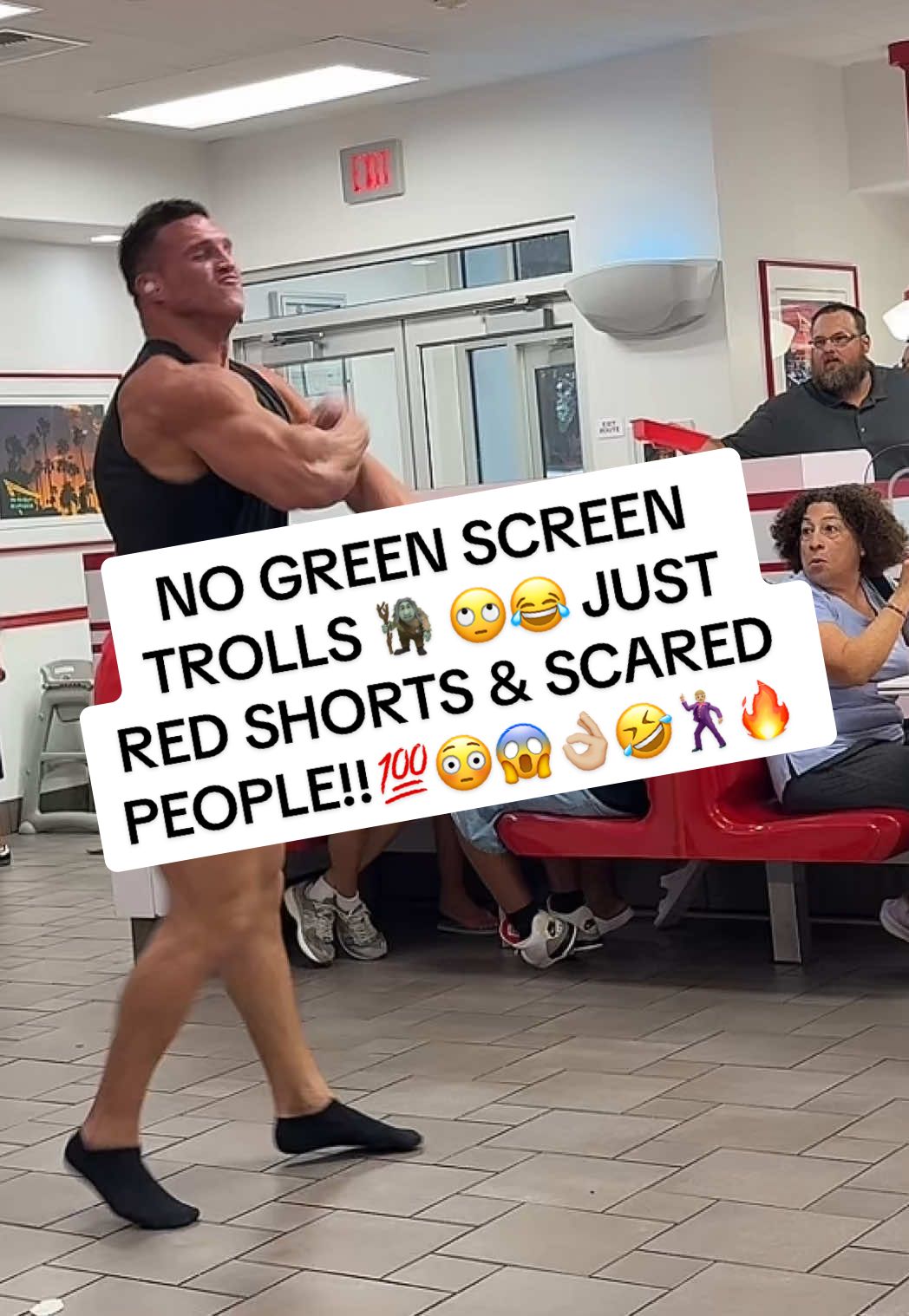 Figured I’d entertain the families  @in n out burger while they ate their burgers and fries tonight!! 💯💪🏼🤣🍔🍟🥤👌🏼🤤🕺🏼🔥 In case you guys didn’t know  IN-N- OUT is my favorite food on earth. (WAYYYYY better than WHATATRASHBURGER lolol) This is why we work our ass off in the gym! To look jacked and beautiful ALL WHILE WE ENJOY the heck out of this stuff a few times per week!  I believe all food has its place.  If you’re too good, proud, and pure for some dirty fast food every once an awhile then you’re NOT my people 💯🙅🏼‍♂️👌🏼😂 & that’s OK! 🙏🏼😌  I’m NOT for everyone either!!  Have you read the freaking comments lately??? 🤦🏼‍♂️LMAO Too bad my stupid headphone fell out half way through 🤬🤬🤬so I couldn’t go as hard as I wanted 🤦🏼‍♂️🙄 Ughh 🙄🤣 Oh well… better luck next time! 🤷🏼‍♂️💯🕺🏼⚡️ I hope the people of my favorite in-n-out enjoyed their dinner and FREE SHOW tonight!🤣👌🏼🍿👀 Ill be back real soon, I promise! 💯👌🏼🤣🍔🍟💪🏼😎🕺🏼⚡️ NOW REAL TALK!! Want to learn how I eat burgers, pizza, pasta, burritos, dessert etc. and STILL look like an Adonis Greek God year round?? 💯🙋🏼‍♂️😱 WELL THEN YOURE IN LUCK!!!!🙌🏼🥳 💥MY SUMMER SHRED 1:1 COACHING PROGRAM JUST OPENED MORE SPOTS!!💥💯💪🏼👏🏼😃 So if you’re SICK AND TIRED of hating what you see in the mirror, and FINALLY DONE putting off getting in shape, this message is for you! 🫵🏼🙏🏼😌 Want to BURN 10-30lbs of STUBBORN BACK & BELLY FAT, all WITHOUT a BORING bro diet OR hours in the gym, AND… GET SUPERHERO SHREDDED 6-PACK ABS, BEST BEACH BODY EVER with ME this summer!! 💯☀️🏝️👙🩳🕺🏼🔥 CHECK OUT MY TIKTOK and IG STORY FOR DETAILS!! 💯👌🏼🫡👇🏼👌🏼😉📲📥 OR… DM “SHRED”🫵🏼😌📲💯 FOR MORE INFO💯👇🏼😎 EITHER WAY TAKE ACTION!!! Stay SAVAGE & LEAN my friends! 💯🦾😈 • • • • • •@zenwitherin369_ 💍👰🏼‍♀️💋 • • #muscleshuffle #Fitness #funny #dance #innoutburger 