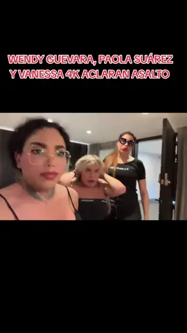 @Soy  Wendy  Guevara #PaolitaSuarez #vanessalabios4k  Aclaran asalto que sufrieron en la carretera 