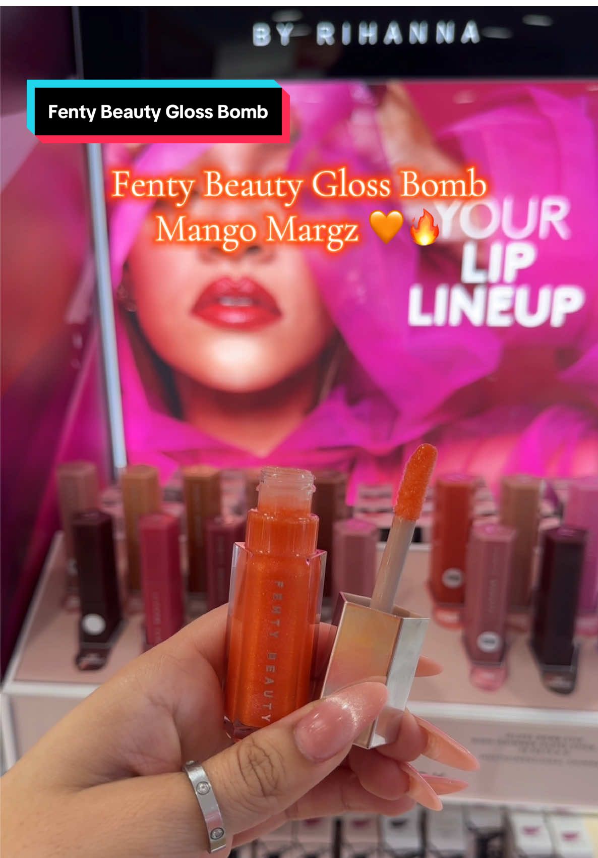 Exclusive & Only At @Ulta Beauty 🛍️ @Fenty Beauty Gloss Bomb in Mango Margz 🧡✨  #fentybeauty #mangomargz #onlyatulta #onlyatultabeauty #ultabeauty #ultabeauties #ultabeautyhaul #ultafinds #ultamusthaves #ultahaul #ultabeautyfinds #ultaskintok #fatimarodarte6 
