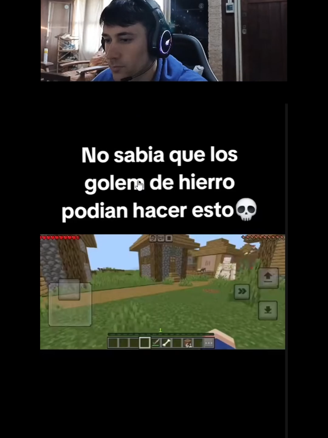 cuánto poder tiene Carlos dela Cruz?💀 #Minecraft #minecraftmemes #humor  YT: @cianokk_10