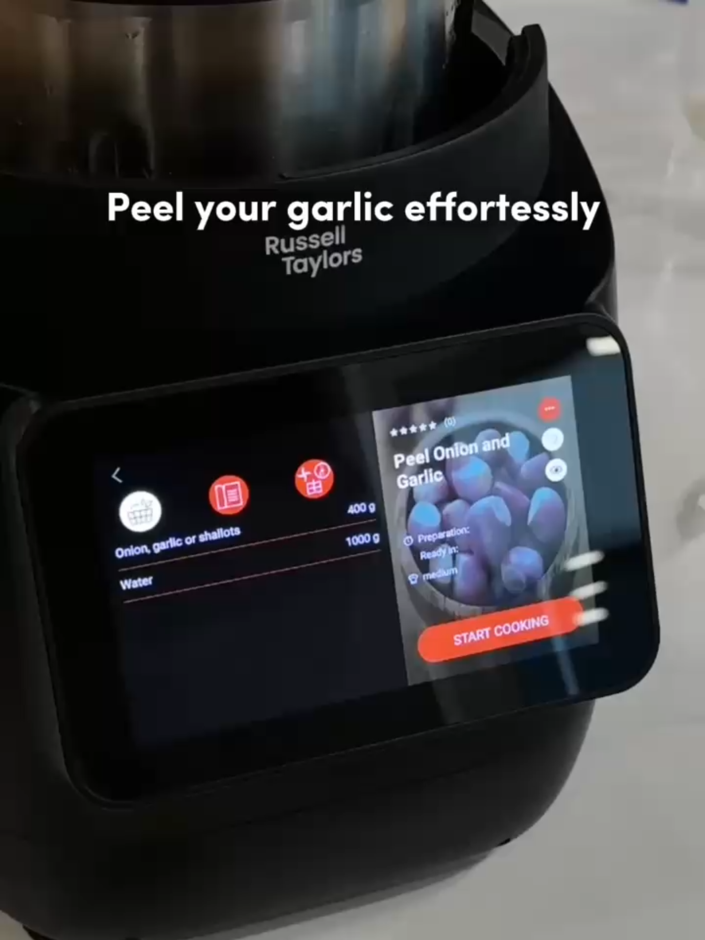 Siapa sini tak suka kupas bawang. 🙋🏻‍♀️ Meh guna hack ni, pakai iMix Pro je tau!  #RussellTaylors #applianceforeveryhome #garlichack #iMixPro #smartcooker #fyppp