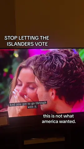 TJ didnt deserve this. #loveislandusa #tjandiris #LoveIsland #Summer #dumping #foryoupage #viral #blowthisup #iris #tj #votingresults #america 
