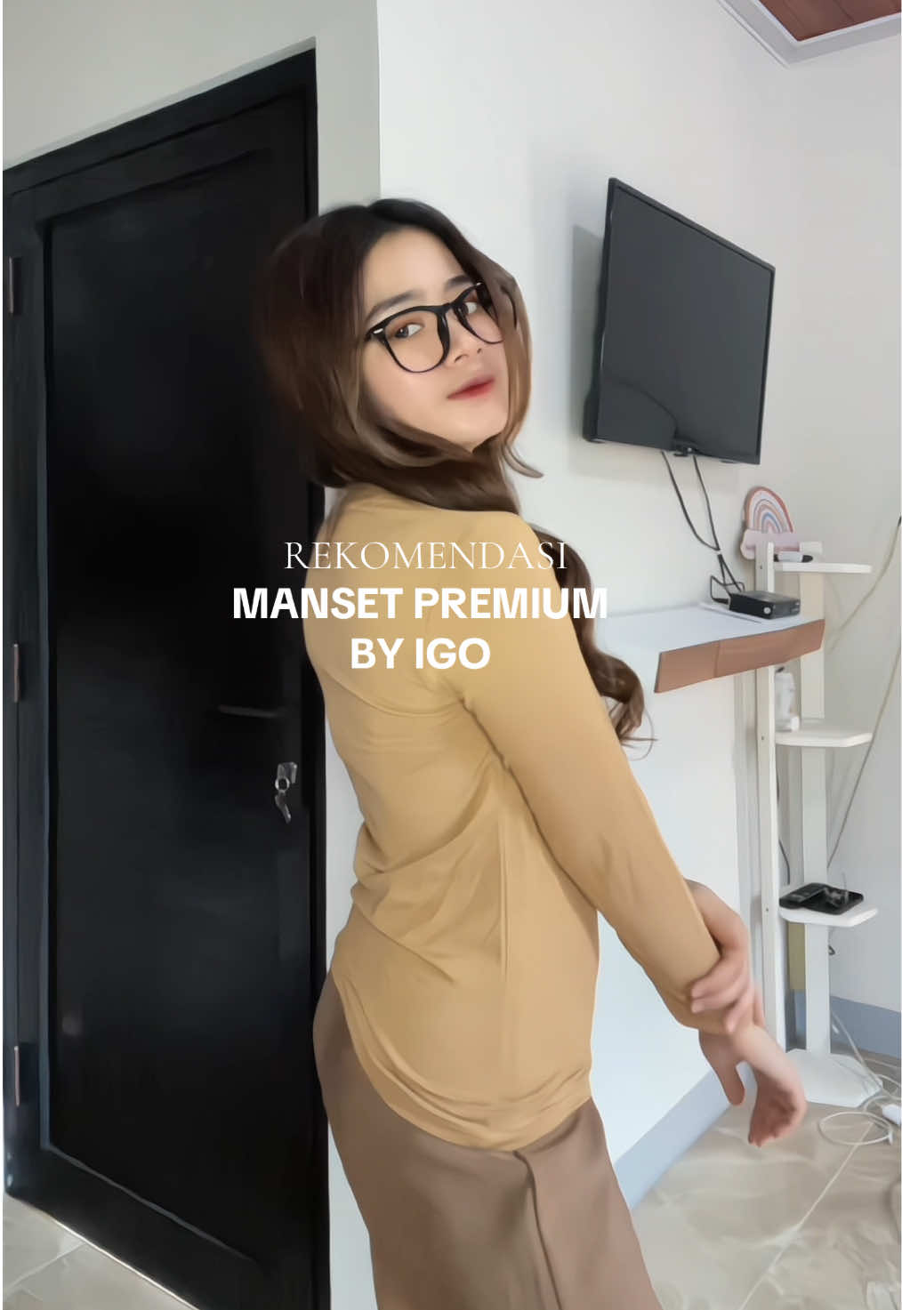 Ga perlu di raguin lagi, mansetnya bagus & adem bgt di pakaii❄️🌈🤍  #manset #innerhijab #mansetlenganpanjang #mansetpremium 