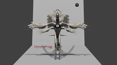 yes I can do 3d animation, yes I made this model myself (my redesign of the Angelic Warden from CoS) I had a blast making this. #angelicwardencreaturesofsonaria #blenderanimation #3danimation #animation #creaturesofsonaria 