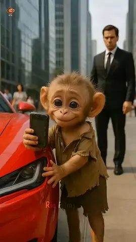 poor monkey baby rio 🐒  #fypシ #animationtiktok #animated #animatedstories #aianimation #shortfilm #hearttouchingvideo #storiesanimated 